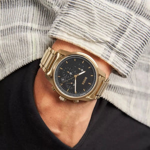BOSS Trace Black Dial Chronograph Men's Watch HB1514006 - Watch Enclave