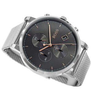 BOSS Velocity Black Dial Chronograph Men's Watch HB1513807 - Watch Enclave