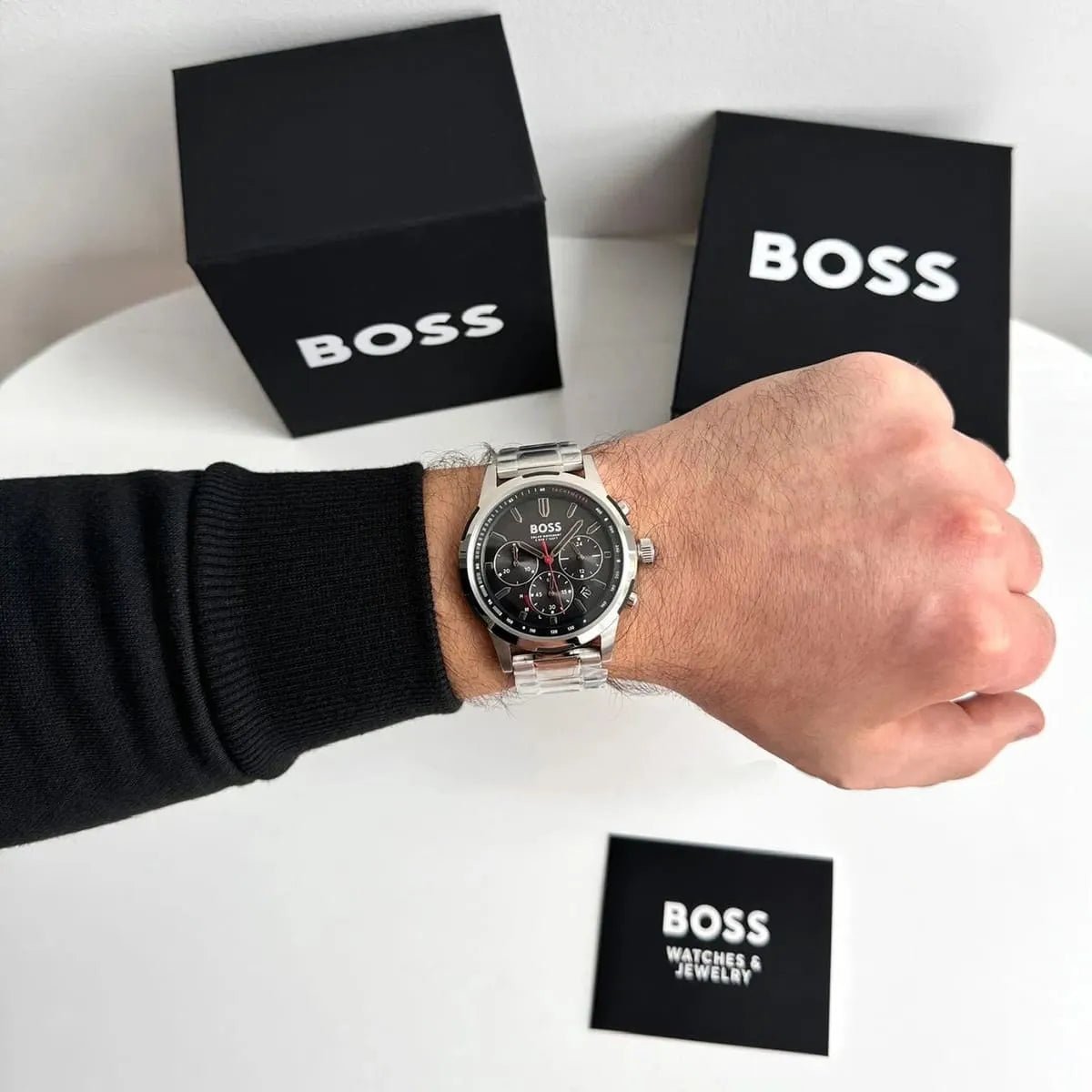 BOSS View Blue Dial Chronograph Men's Watch HB1514032 - Watch Enclave