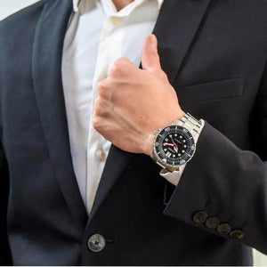 Citizen Mechanical Sports Black Dial Automatic Men's Watch NJ0120 - 81E - Watch Enclave