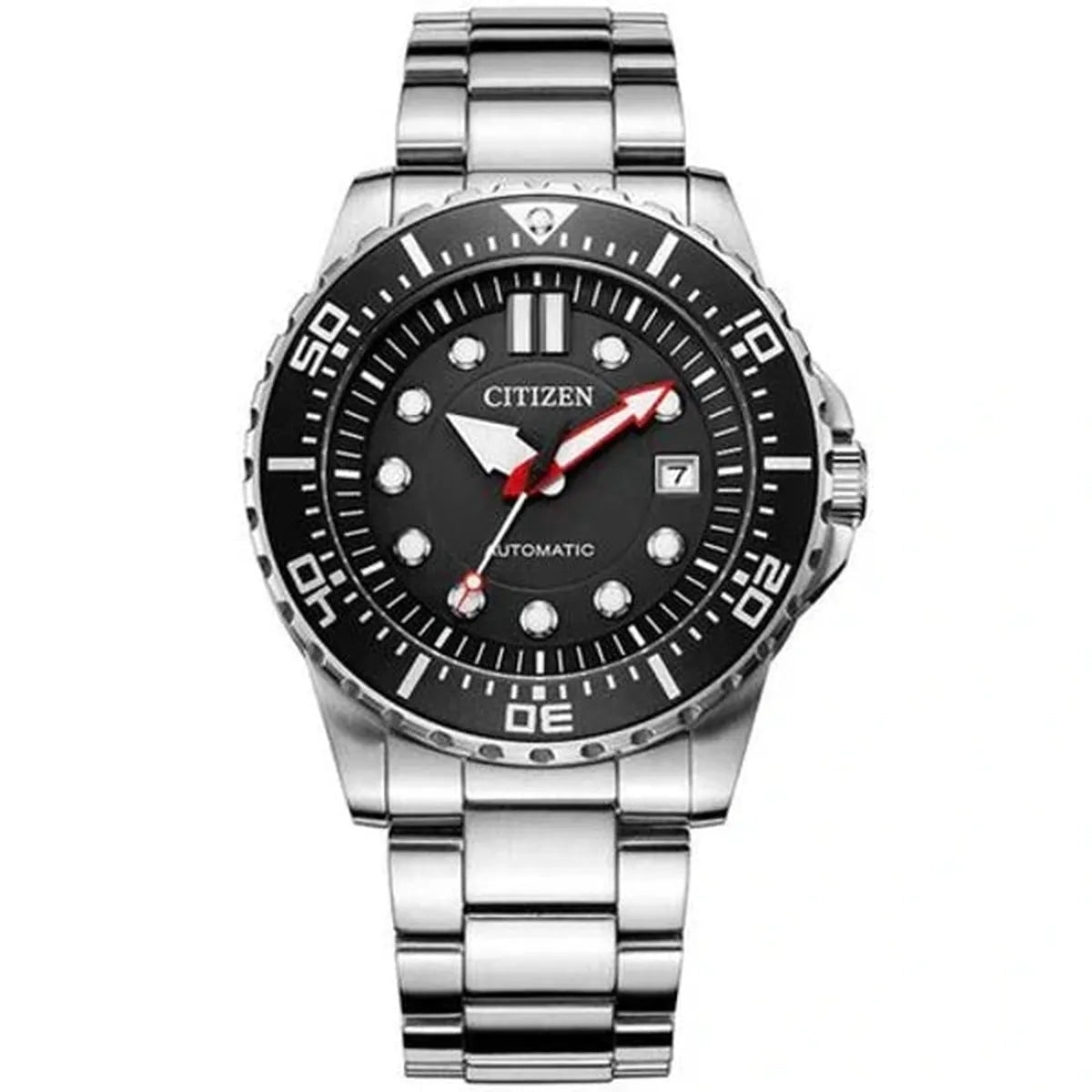 Citizen Mechanical Sports Black Dial Automatic Men's Watch NJ0120 - 81E - Watch Enclave