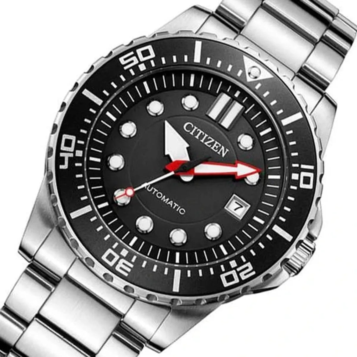 Citizen Mechanical Sports Black Dial Automatic Men's Watch NJ0120 - 81E - Watch Enclave