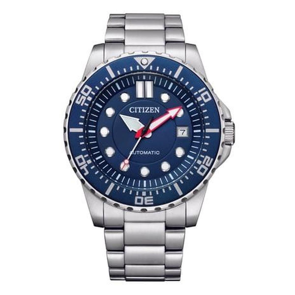 Citizen Mechanical Sports Blue Dial Automatic Men's Watch NJ0121 - 89L - Watch Enclave