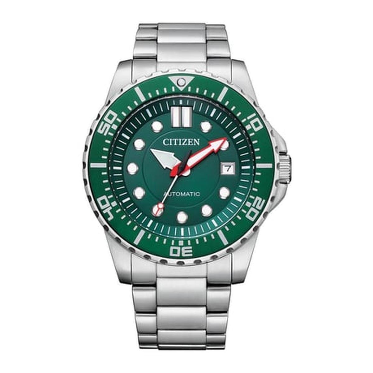 Citizen Mechanical Sports Green Dial Automatic Men's Watch NJ0129 - 87X - Watch Enclave