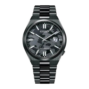 Citizen Tsuyosa Black Camouflage Automatic Men's Watch NJ0155 - 87E - Watch Enclave