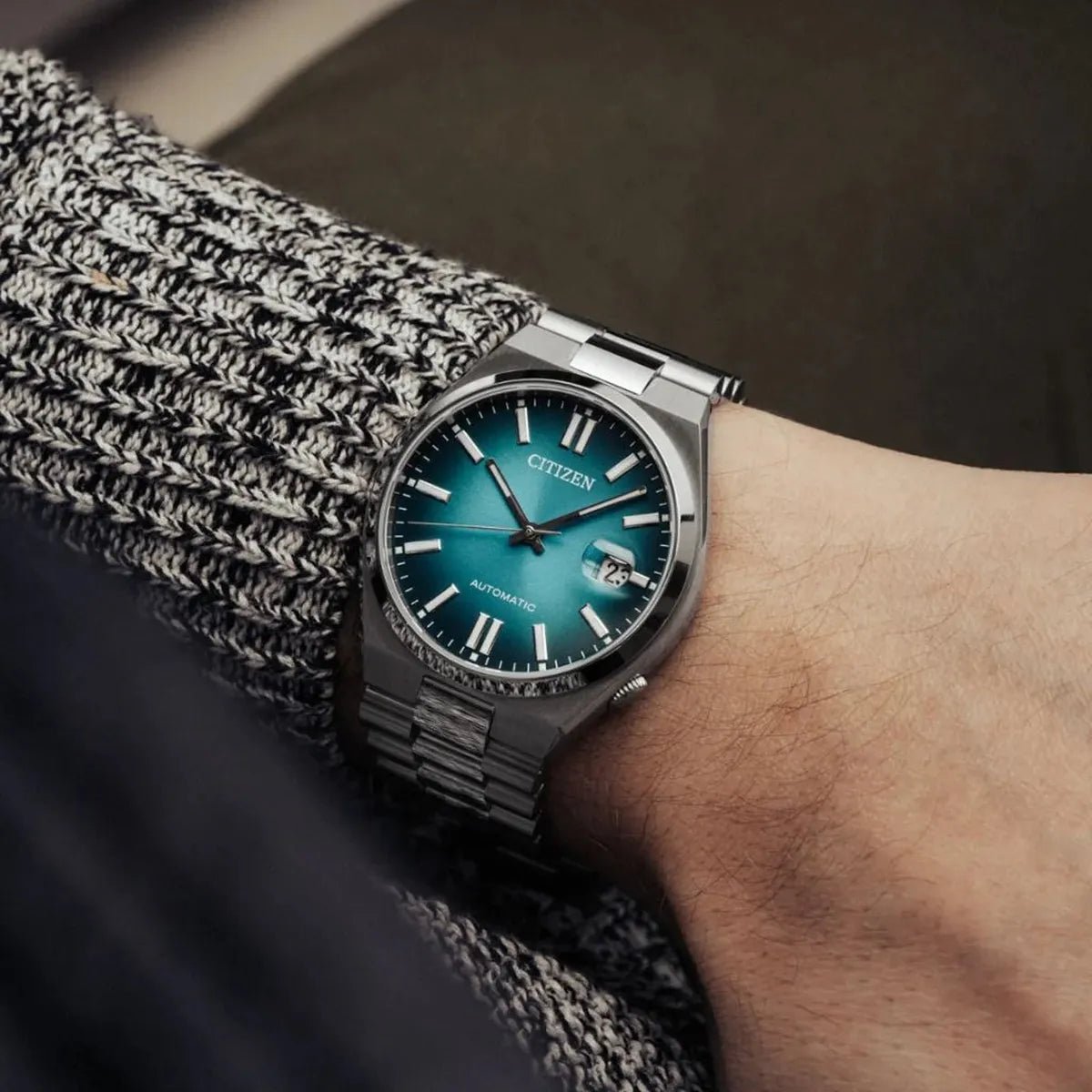 Citizen Tsuyosa Gradient Teal Automatic Men's Watch NJ0151 - 88X - Watch Enclave
