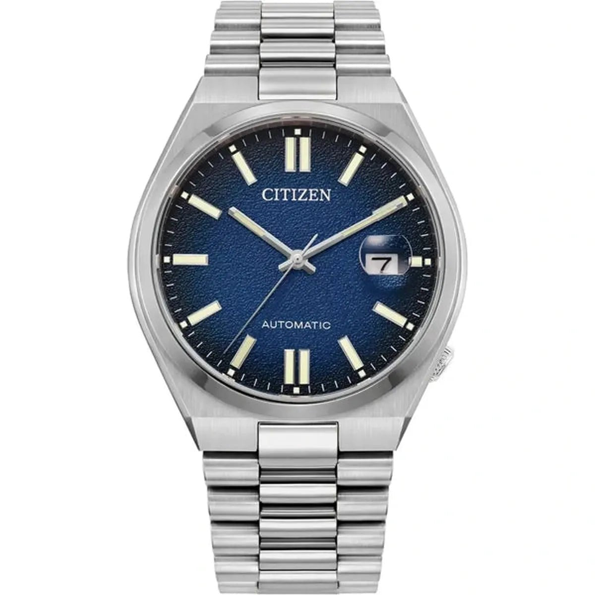 Citizen Tsuyosa Grained Dark Blue Automatic Men's Watch NJ0151 - 88L - Watch Enclave