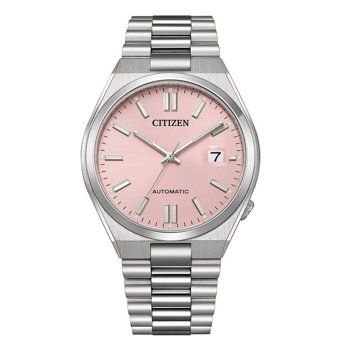 Citizen Tsuyosa x Pantone Dreaming Pink Limited Edition Automatic Men's Watch NJ0158 - 89X - Watch Enclave