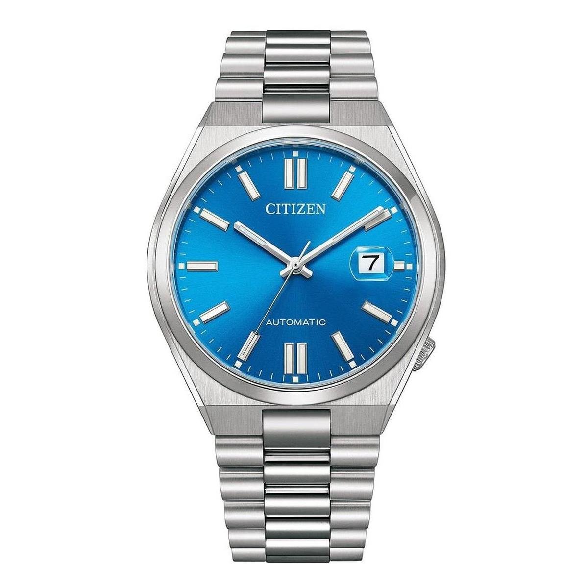 Citizen Tsuyosa x Pantone Glowing Blue Limited Edition Automatic Men's Watch NJ0158 - 89L - Watch Enclave