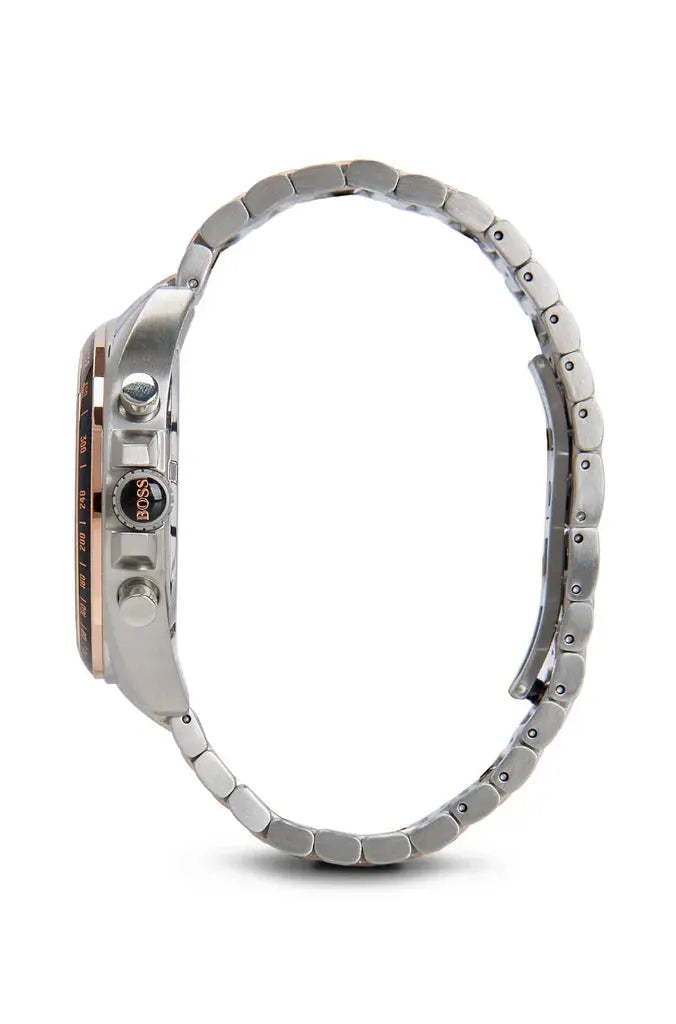 Hugo Boss 1513094 Driver Sport Grey Dial Grey Steel Strap Watch for Men Hugo Boss