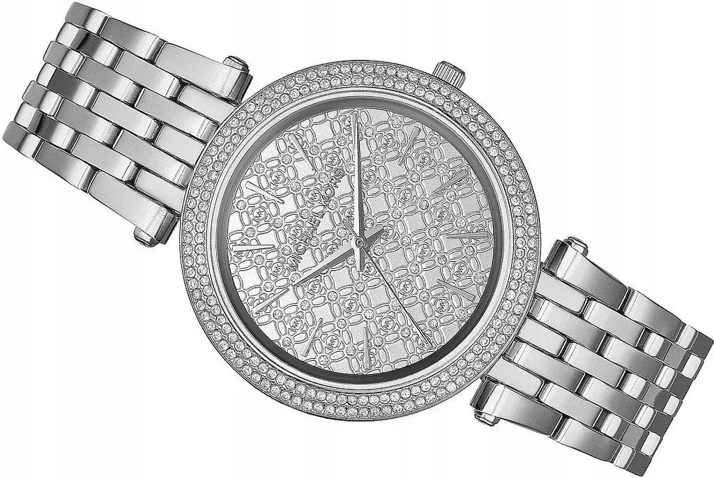 Michael Kors MK3404 Darci Silver Dial Silver Steel Strap Watch for Women Michael Kros