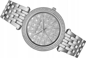 Michael Kors MK3404 Darci Silver Dial Silver Steel Strap Watch for Women Michael Kros