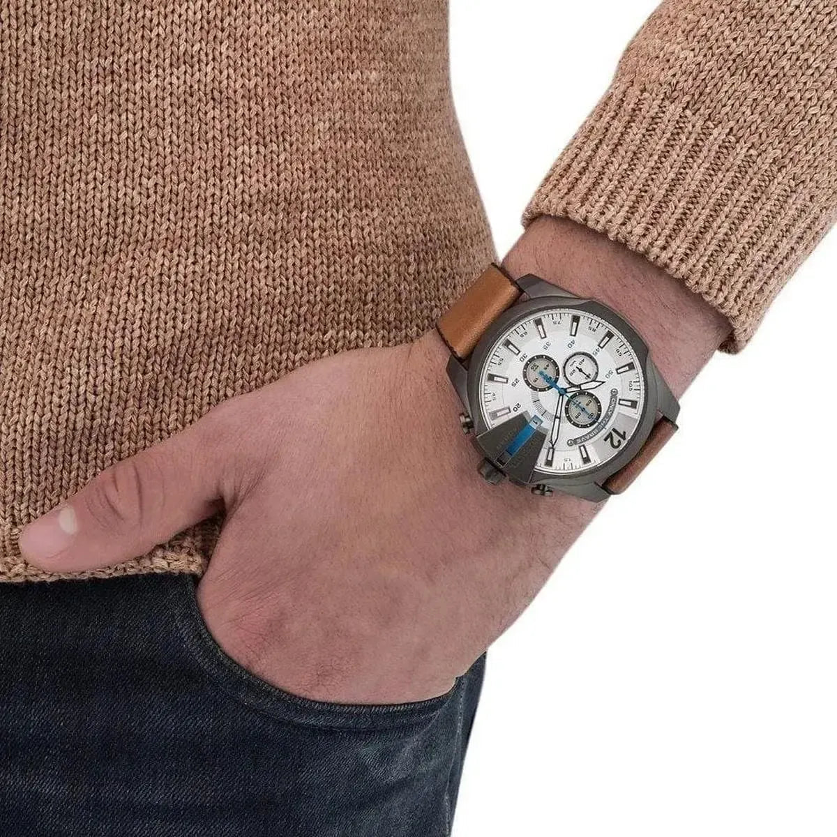 Diesel Mega Chief Chronograph Quartz Men's Watch DZ4280 - Watch Enclave