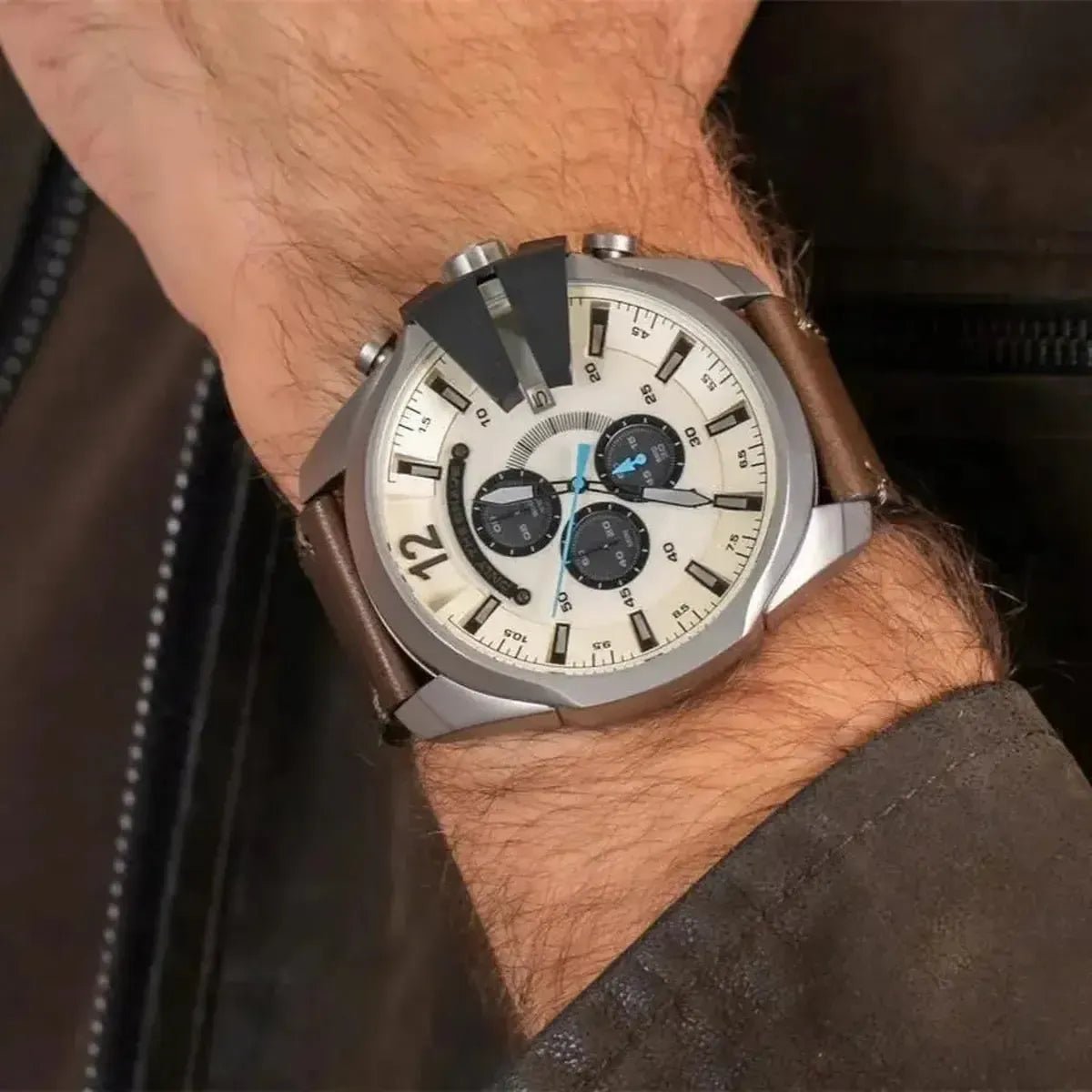 Diesel Mega Chief Chronograph Quartz Men's Watch DZ4280 - Watch Enclave