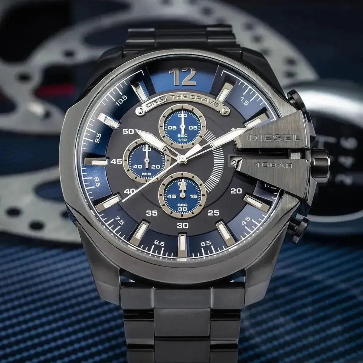 Diesel Mega Chief Chronograph Quartz Men's Watch DZ4329 - Watch Enclave