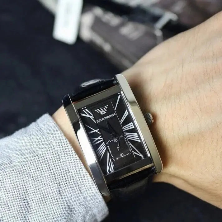 Emporio Armani AR0143 Classic Black Men's Watch Emporio Armani