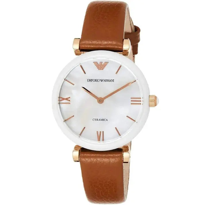 Emporio Armani AR11040 Mother of pearl Dial Ladies Watch Emporio Armani