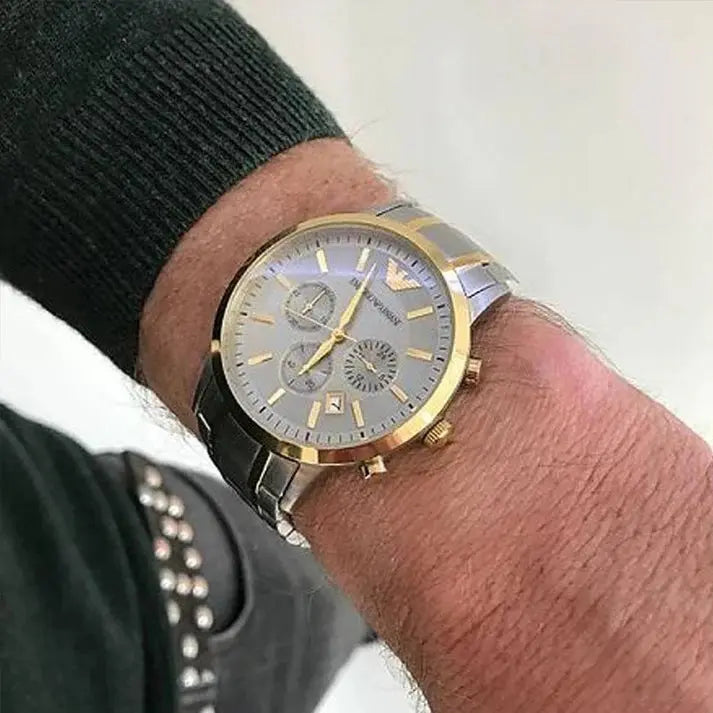 Emporio Armani AR11076 Men's Watch Renato Gold Emporio Armani