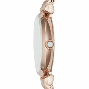 Emporio Armani AR11110 Gianni T-Bar Rose-Gold Tone Women's Watch Emporio Armani