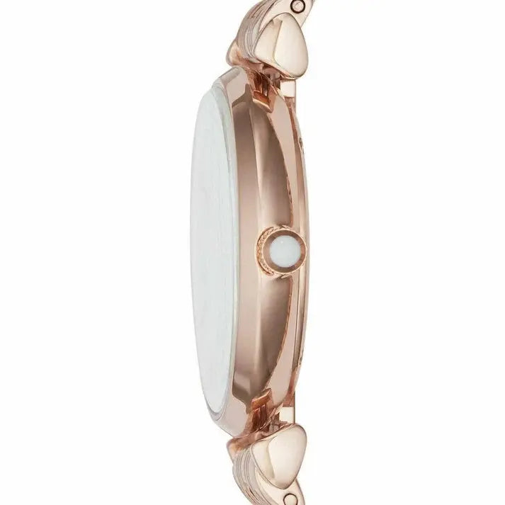 Emporio Armani AR11110 Gianni T-Bar Rose-Gold Tone Women's Watch Emporio Armani