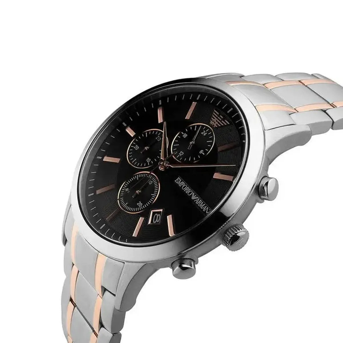 Emporio Armani AR11165 Chronograph Two-Tone Men's Watch Emporio Armani