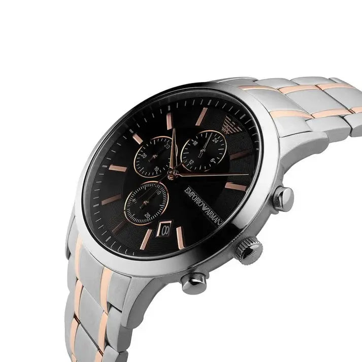 Emporio Armani AR11165 Chronograph Two-Tone Men's Watch Emporio Armani