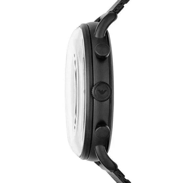 Emporio Armani AR11201 Chronograph Date Mesh Bracelet Strap Men's Watch Emporio Armani