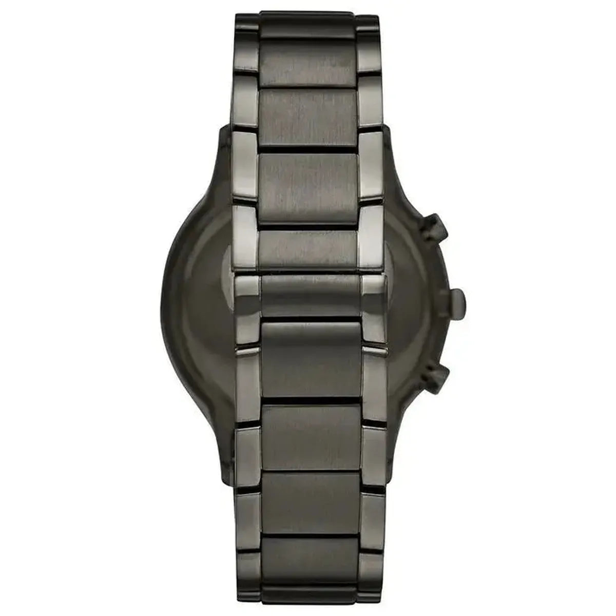 Emporio Armani AR11215 Chronograph Blue Dial Gunmetal Strap Men's Watch Emporio Armani