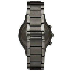 Emporio Armani AR11215 Chronograph Blue Dial Gunmetal Strap Men's Watch Emporio Armani