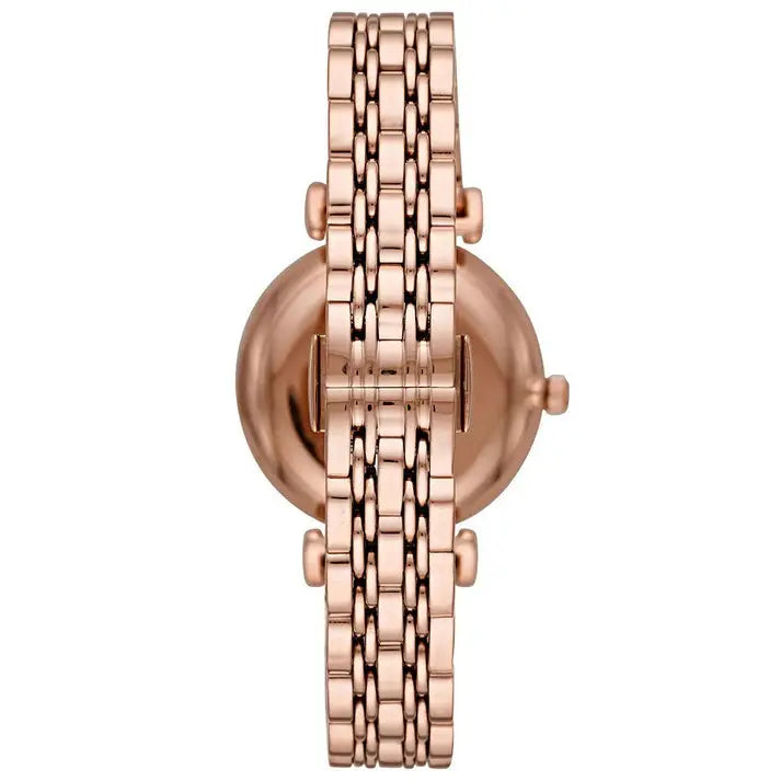 Emporio Armani AR11244 T-Bar Rose Gold Tone Ladies Watch Emporio Armani
