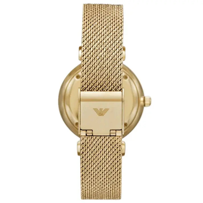 Emporio Armani AR11321 Gold Gianni T-Bar Ladies Watch Emporio Armani