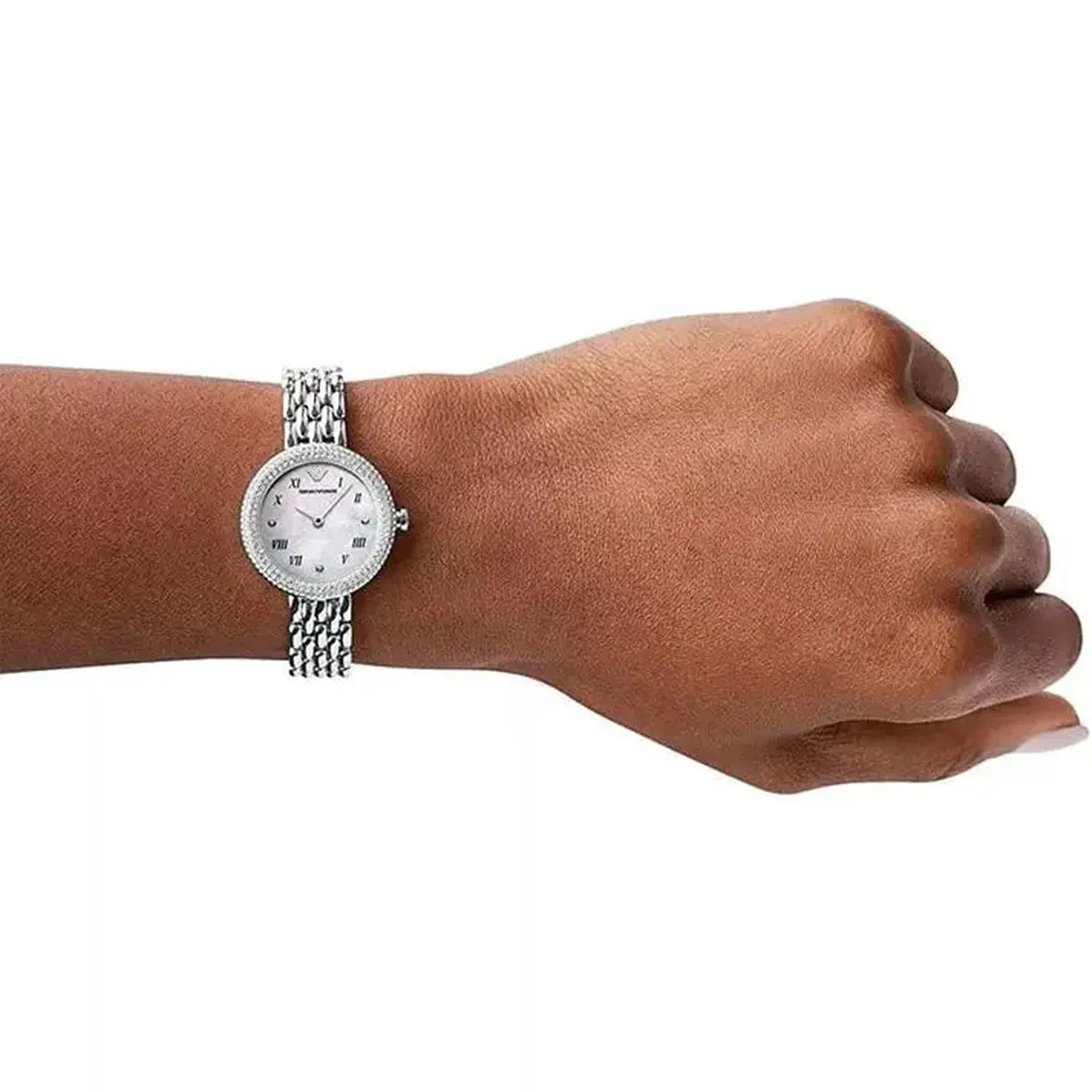 Emporio Armani AR11354 Mother of Pearl Dial Ladies Watch Emporio Armani