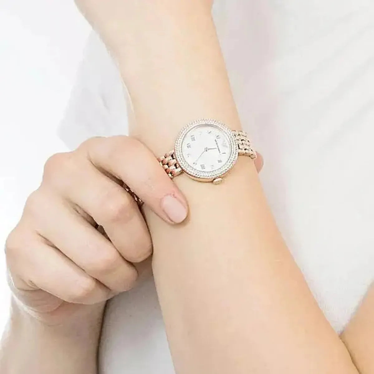 Emporio Armani AR11355 Rose Gold-Tone Ladies Watch Emporio Armani