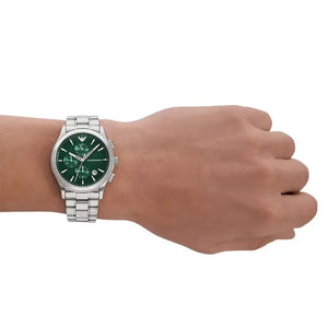 Emporio Armani AR11529 Chronograph Green Men’s Watch Emporio Armani