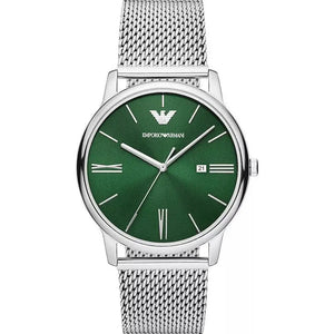 Emporio Armani AR11578 Minimalist Green Dial Men’s Watch Emporio Armani