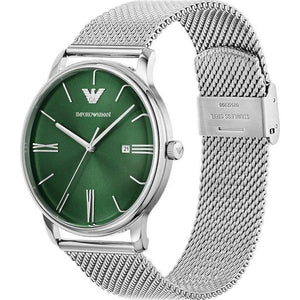Emporio Armani AR11578 Minimalist Green Dial Men’s Watch Emporio Armani