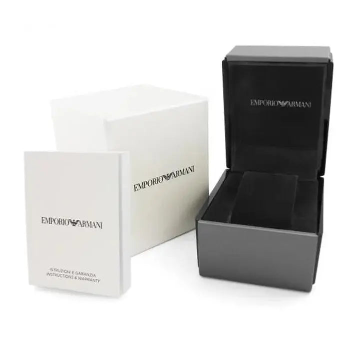 Emporio Armani AR1452 Men's Chronograph Watch Ceramica Black Emporio Armani