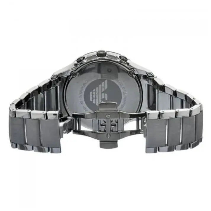 Emporio Armani AR1452 Men's Chronograph Watch Ceramica Black Emporio Armani