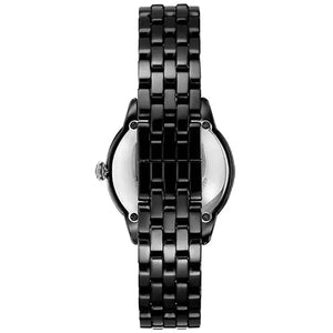 Emporio Armani AR1478 Ladies Ceramica Black Crystal Watch Emporio Armani