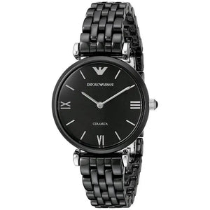 Emporio Armani AR1487 Black Ceramic Ladies Watch Emporio Armani