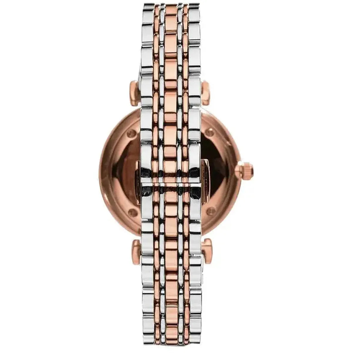 Emporio Armani AR1683 Gianni T-Bar Two Tone Ladies Watch Emporio Armani