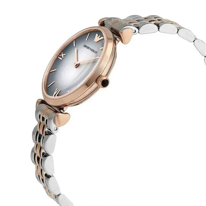 Emporio Armani AR1725 Ladies Watch Gianni T-Bar Two Tone Emporio Armani