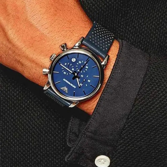 Emporio Armani AR1736 Blue Chronograph Men's Watch Emporio Armani
