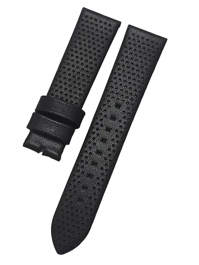 Emporio Armani AR1737 Luigi Chronograph Black Dial Black Leather Strap Watch For Men Emporio Armani