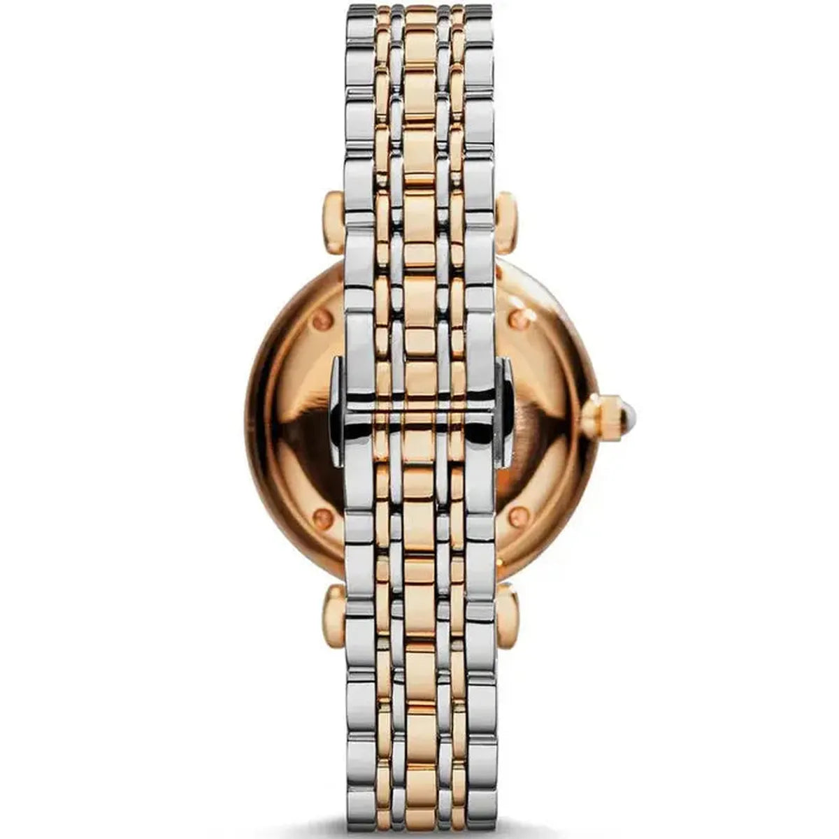 Emporio Armani AR1840 Two Tone Gianni Stainless Steel Ladies Watch Emporio Armani