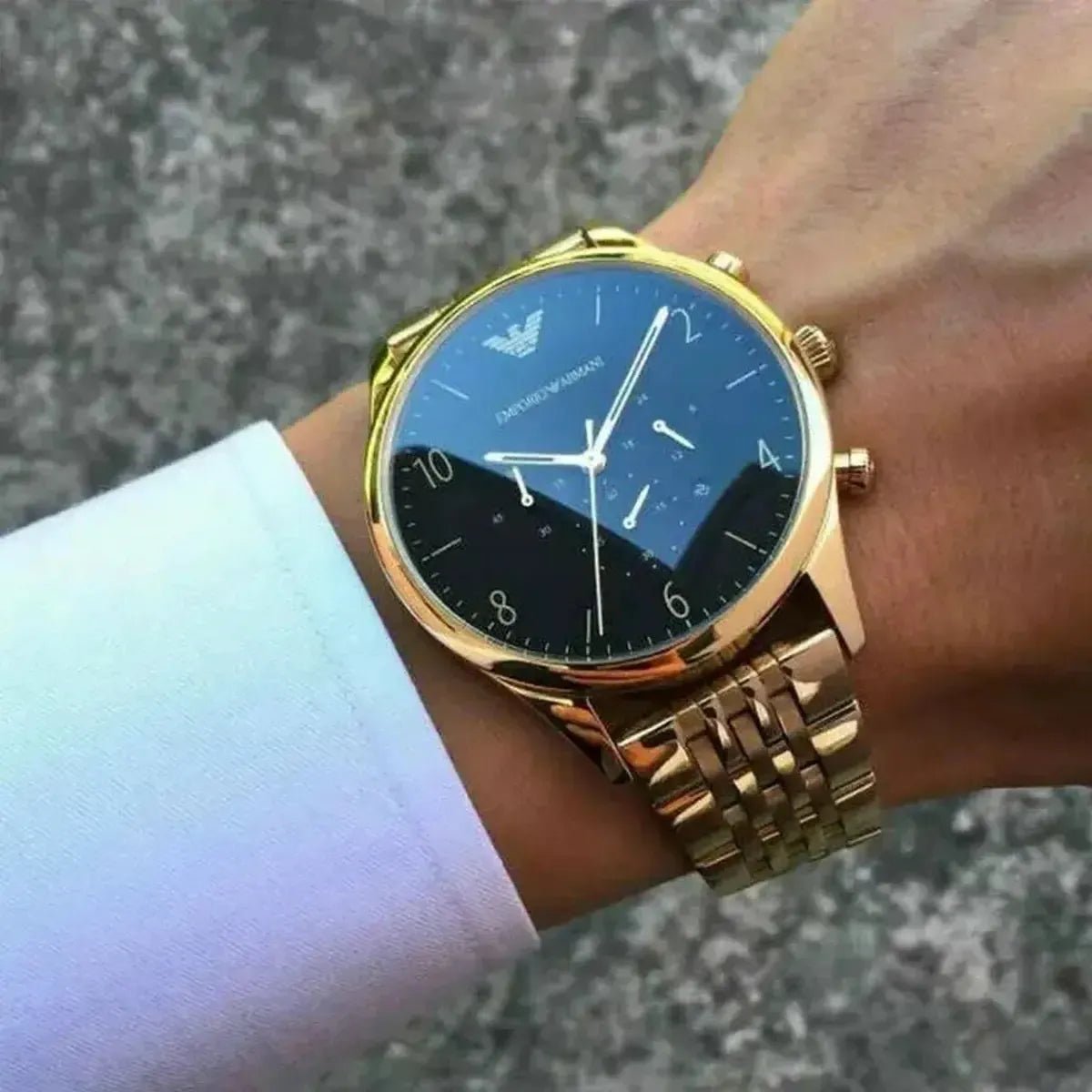 Emporio Armani AR1893 Quartz Chronograph Men's Watch AR1893 - Watch Enclave