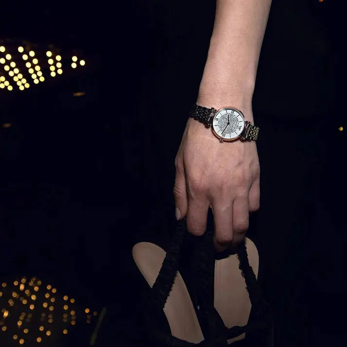 Emporio Armani AR1926 Ladies Watch T-Bar Gianni Two-Tone Emporio Armani