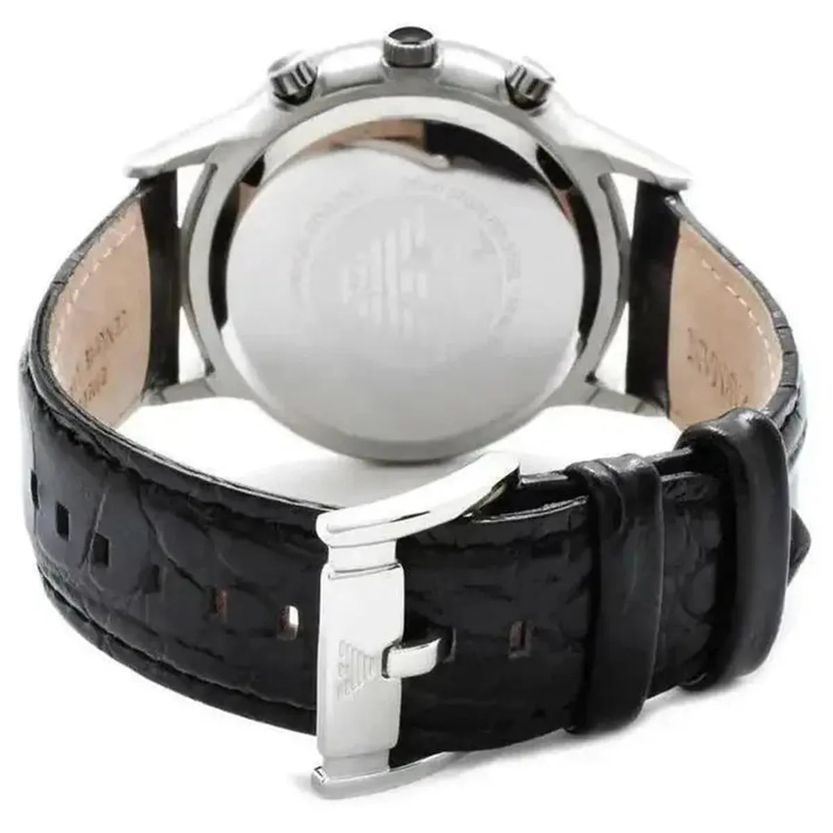 Emporio Armani AR2447 Men's Renato Chronograph Watch Black Emporio Armani