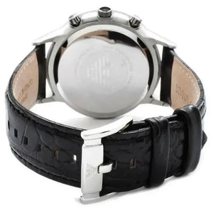 Emporio Armani AR2447 Men's Renato Chronograph Watch Black Emporio Armani