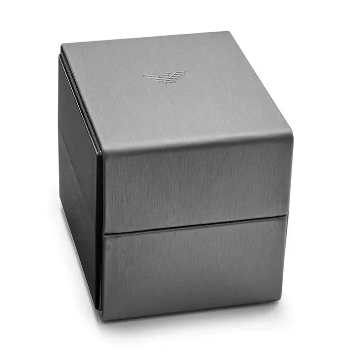 Emporio Armani AR2485 Men's Black Metal Watch Emporio Armani